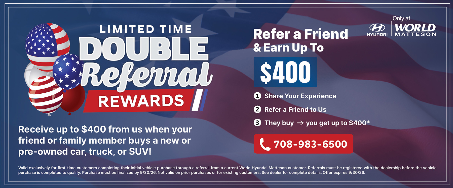 Limited Time Double Referral Rewards