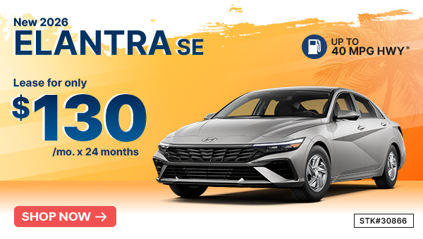 New 2026 Elantra SE