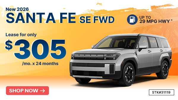 New 2026 Hyundai Santa Fe SEL