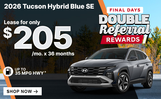 2026 Tucson Hybrid Blue SE