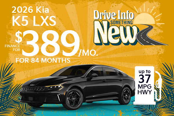 New 2026 K5 LXS