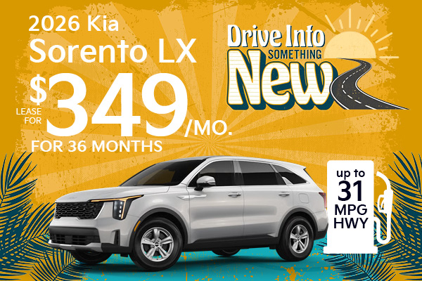 New 2026 Sorento LX