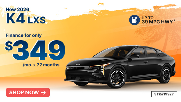 2026 Kia K4 LXS