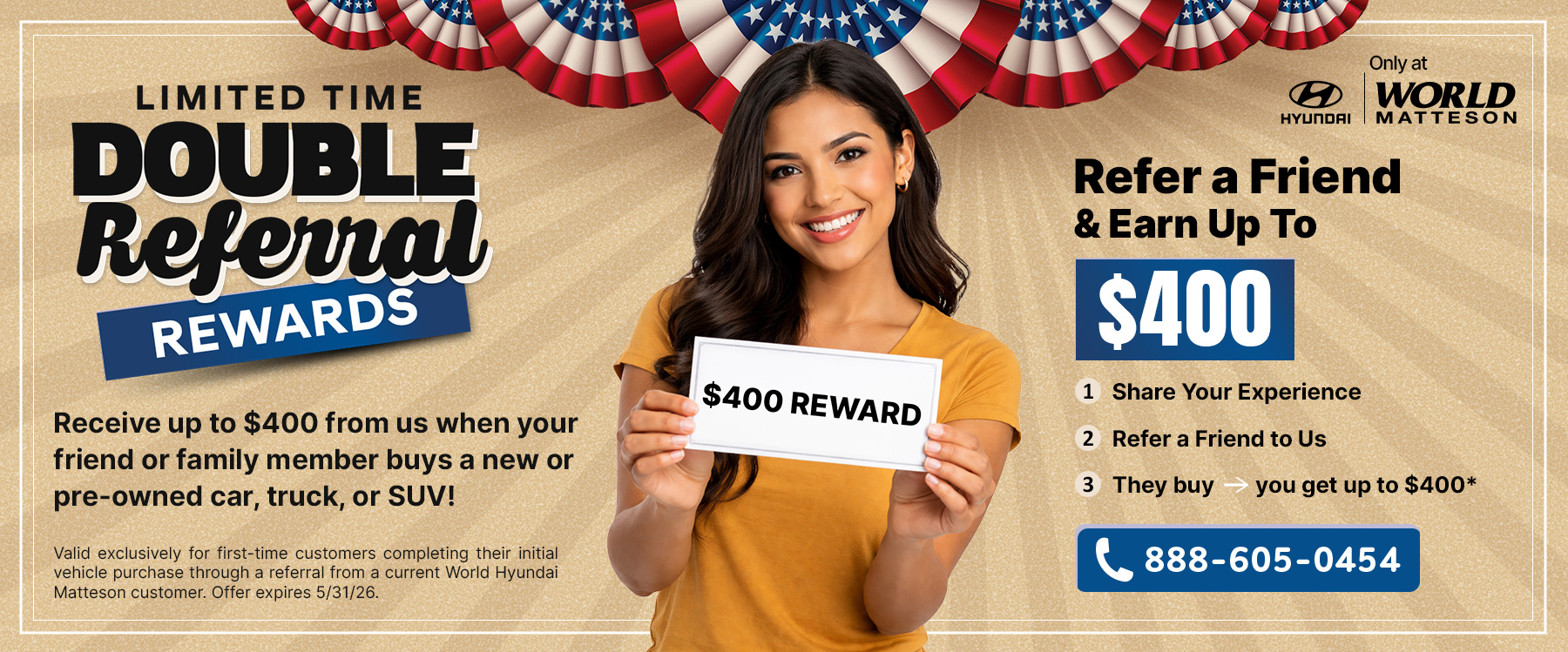 Limited Time Double Referral Rewards